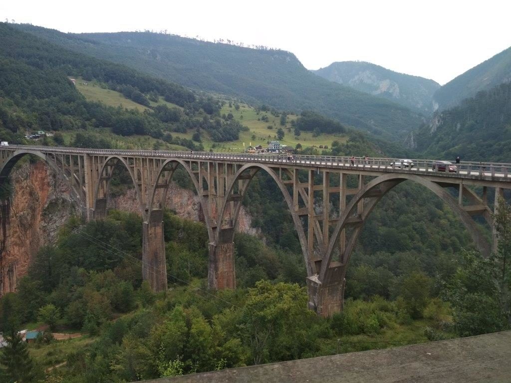 Czarnogóra - most nad rzeką Tara