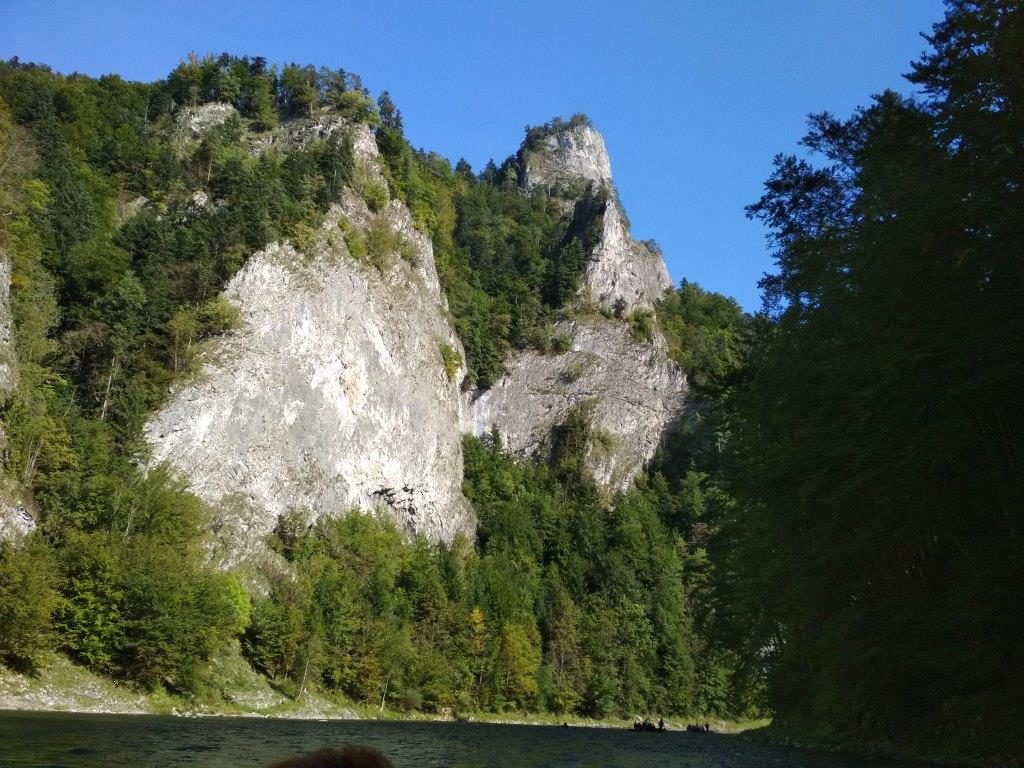 spływ przełomem Dunajca